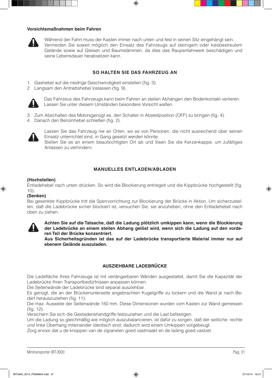 IBEA IBT-3000 Series User Manual | Page 31 / 56