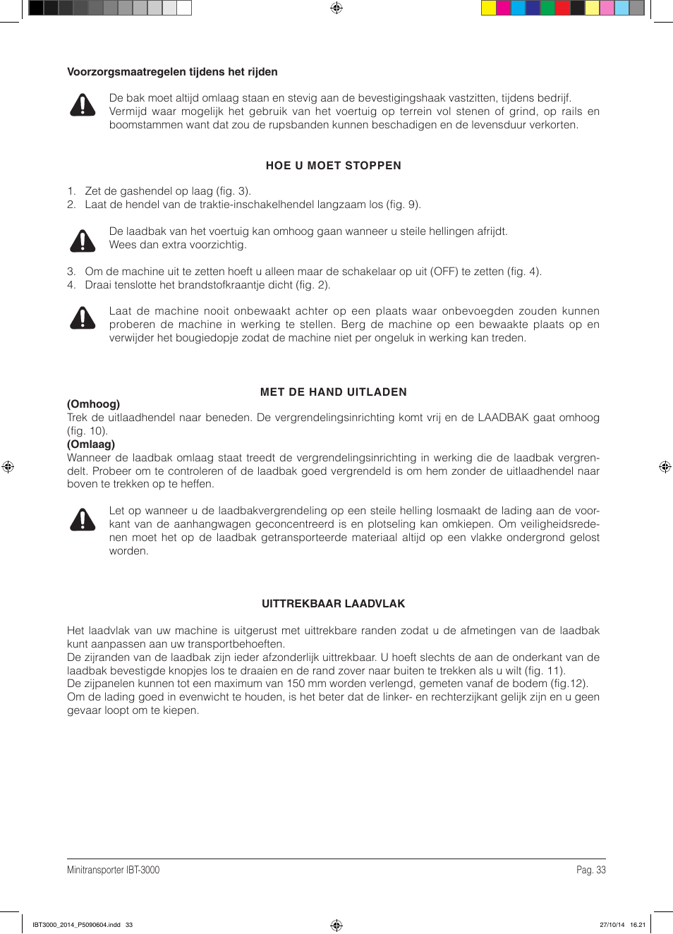 IBEA IBT-3000 Series User Manual | Page 33 / 56