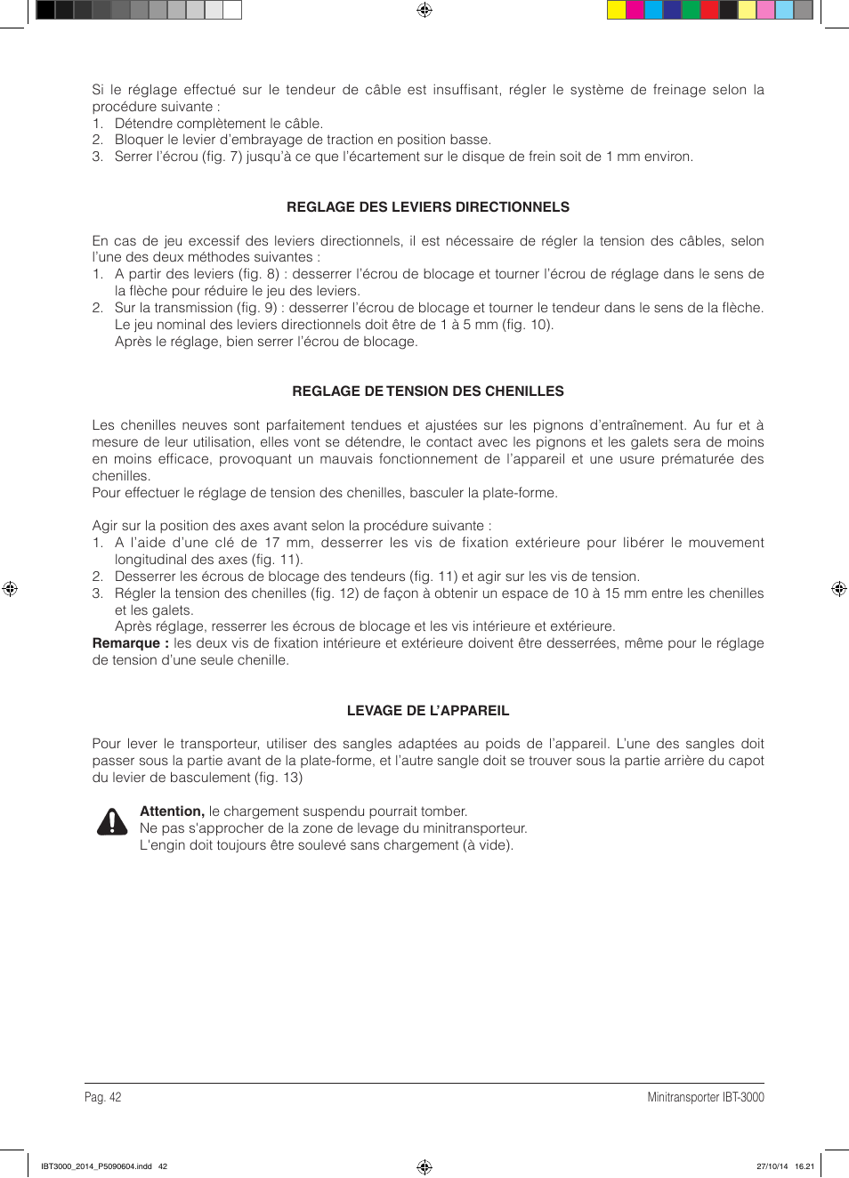 IBEA IBT-3000 Series User Manual | Page 42 / 56