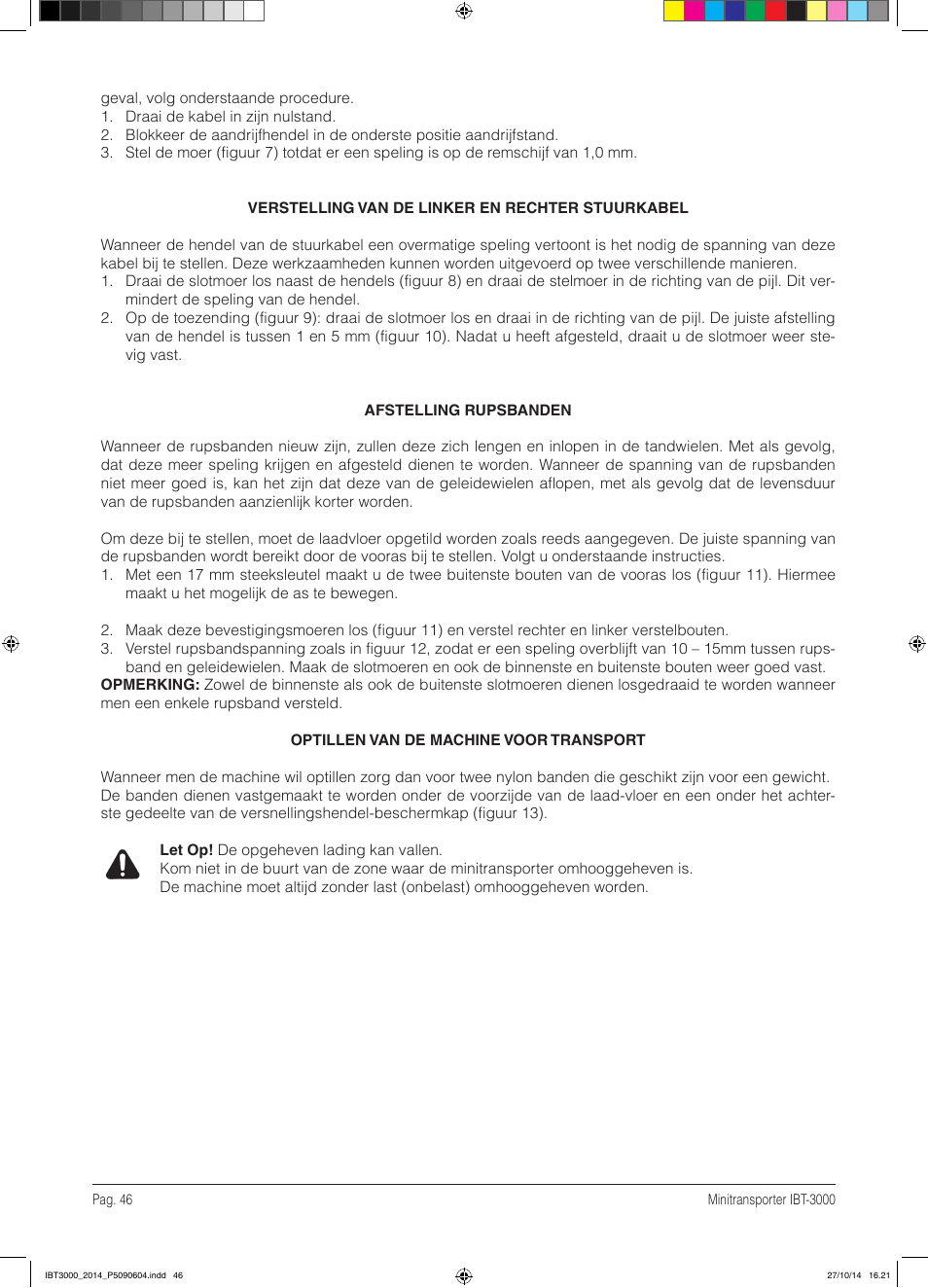 IBEA IBT-3000 Series User Manual | Page 46 / 56