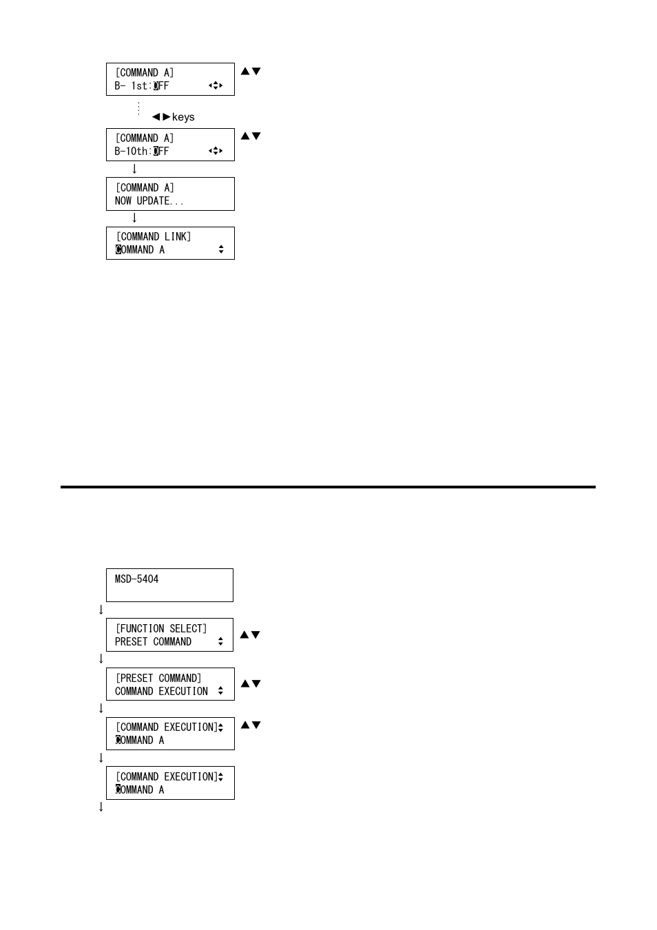 4 command execution [command execution, Command execution | IDK MSD-54 Series User Manual | Page 178 / 269