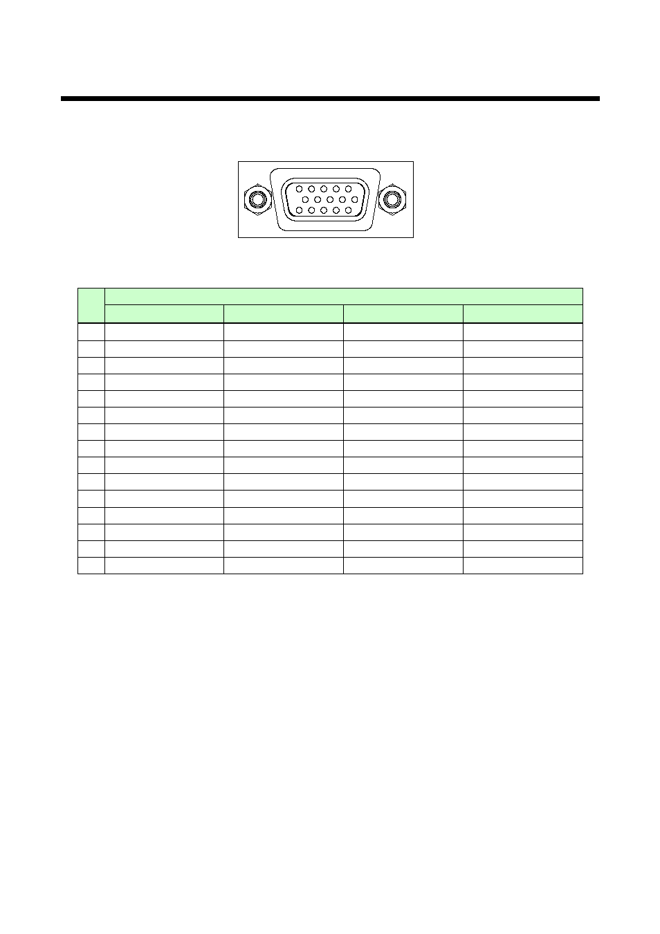 2 analog video input connectors, Analog video input connectors | IDK MSD-54 Series User Manual | Page 20 / 269
