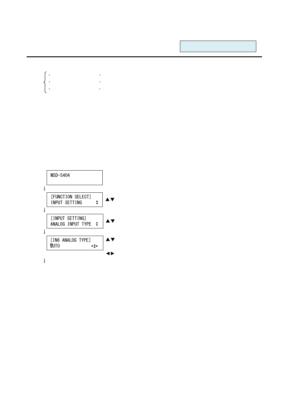 4 signal type of analog input, Analog input type, Signal type of analog input | 4 signal type of analog input [analog input type | IDK MSD-54 Series User Manual | Page 88 / 269