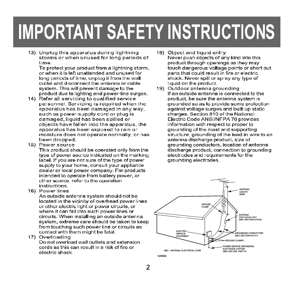 Craig CMP621F User Manual | Page 3 / 35