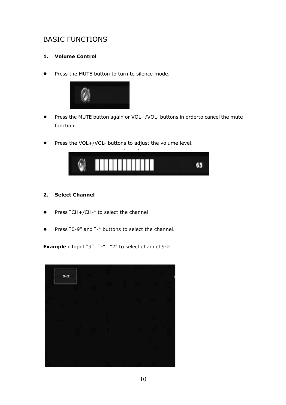 10 basic functions | Craig CVD508 User Manual | Page 12 / 32