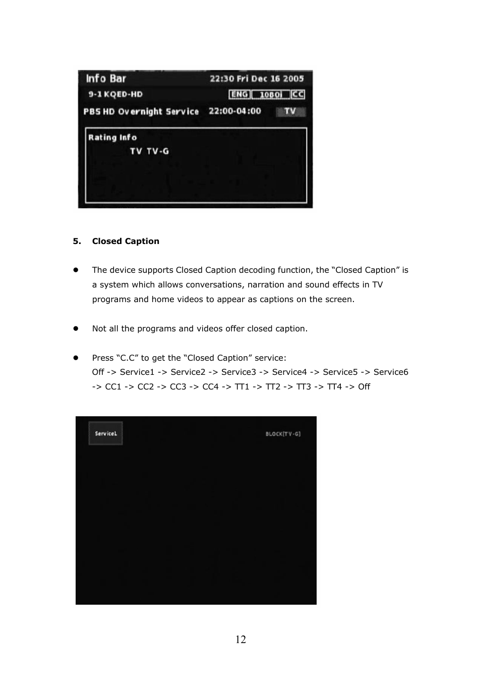 Craig CVD508 User Manual | Page 14 / 32