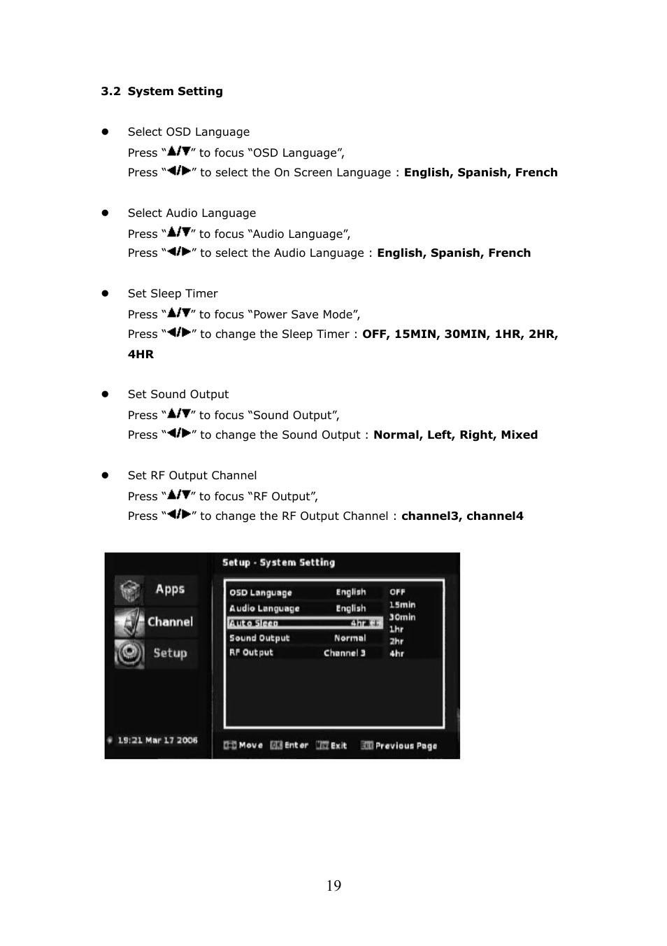 Craig CVD508 User Manual | Page 21 / 32