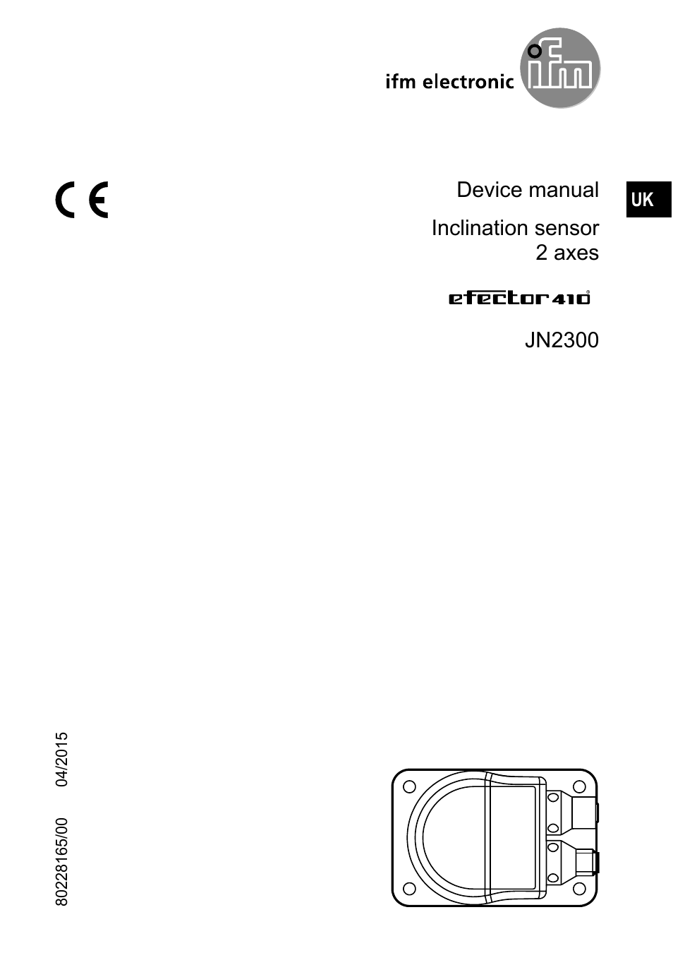 ifm electronic JN2300 User Manual | 23 pages