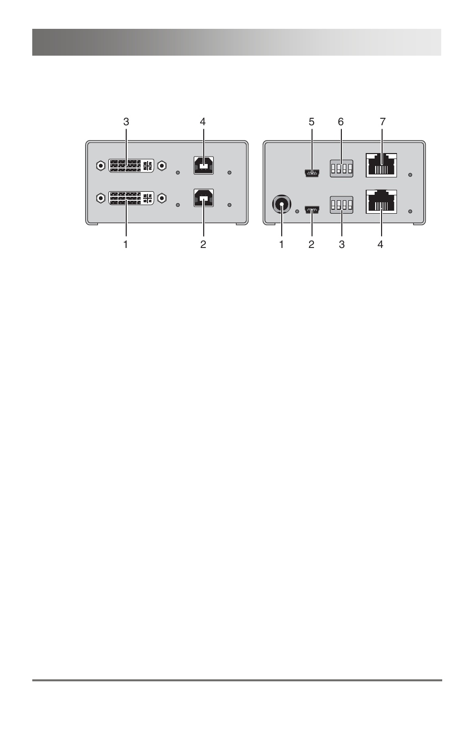 2 model k473-dsh (dual-head), 2 model, K473-dsh (dual-head) | Description | IHSE USA 473 Series DSXi KVM Extender User Manual | Page 11 / 45