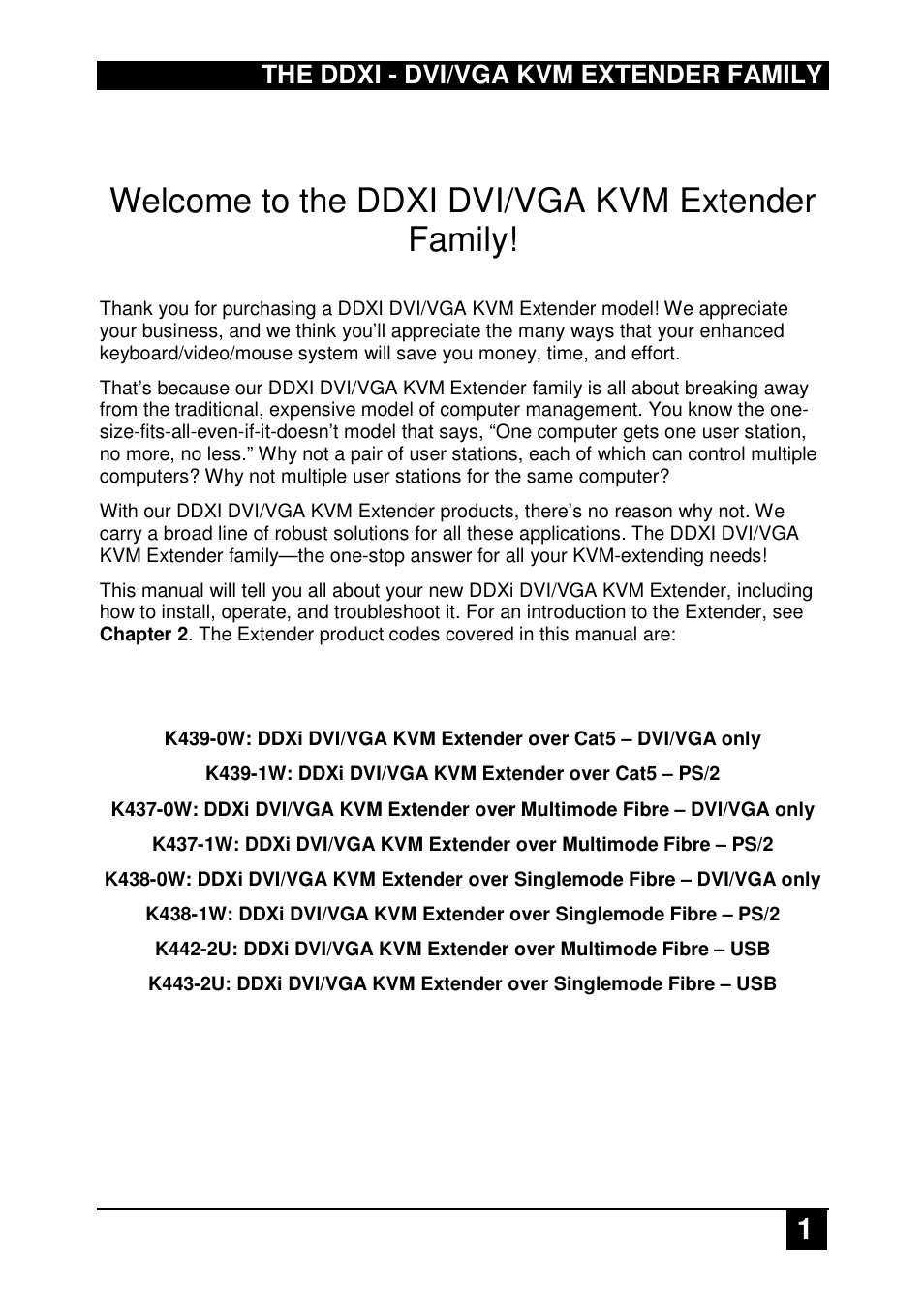 IHSE USA 437 Series DDXi DVI/VGA Extender User Manual | 64 pages