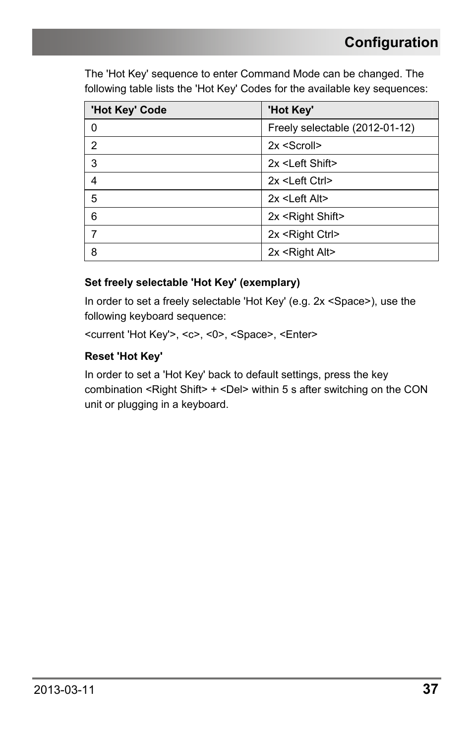 Configuration | IHSE USA 477 Series Draco compact User Manual | Page 37 / 67