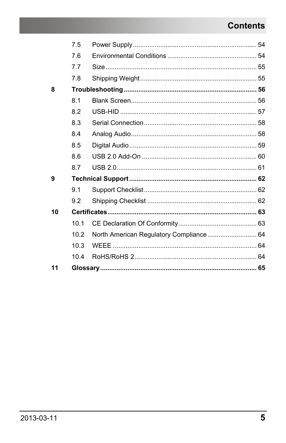 IHSE USA 477 Series Draco compact User Manual | Page 5 / 67