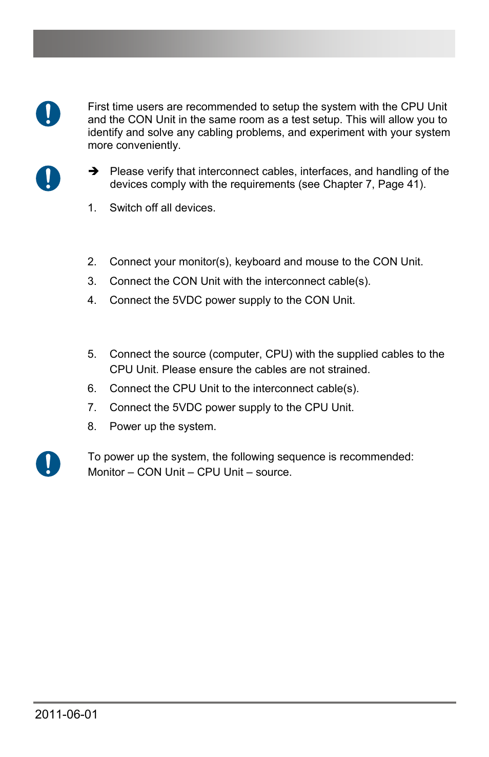2 system setup, 2 system, Setup | Installation | IHSE USA 472 Series DXXi KVM Extender User Manual | Page 35 / 60