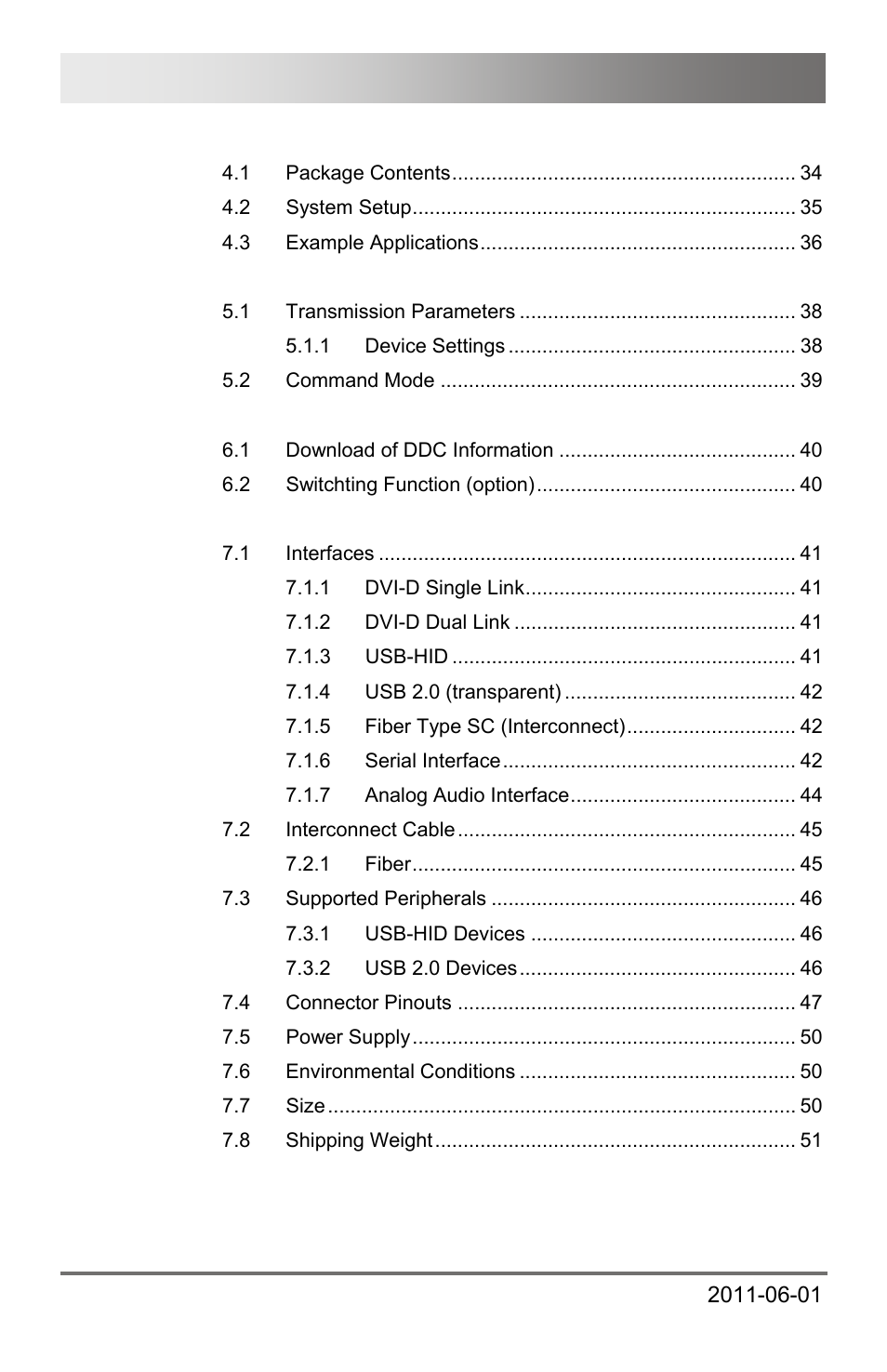 Dxxi kvm extender 4 | IHSE USA 472 Series DXXi KVM Extender User Manual | Page 4 / 60