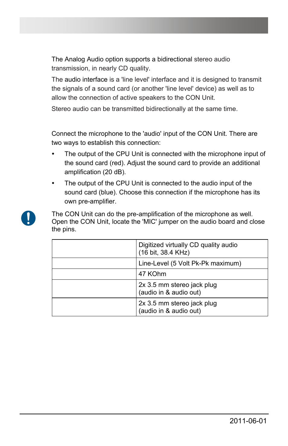 7 analog audio interface, 7 analog, Audio interface | Dxxi kvm extender 44 | IHSE USA 472 Series DXXi KVM Extender User Manual | Page 44 / 60