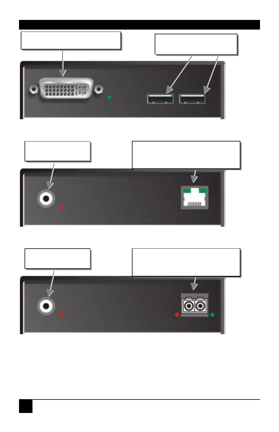 Dvxi/et-xx kvm-extender | IHSE USA 461 Series DVXi/ET KVM Extender User Manual | Page 22 / 60