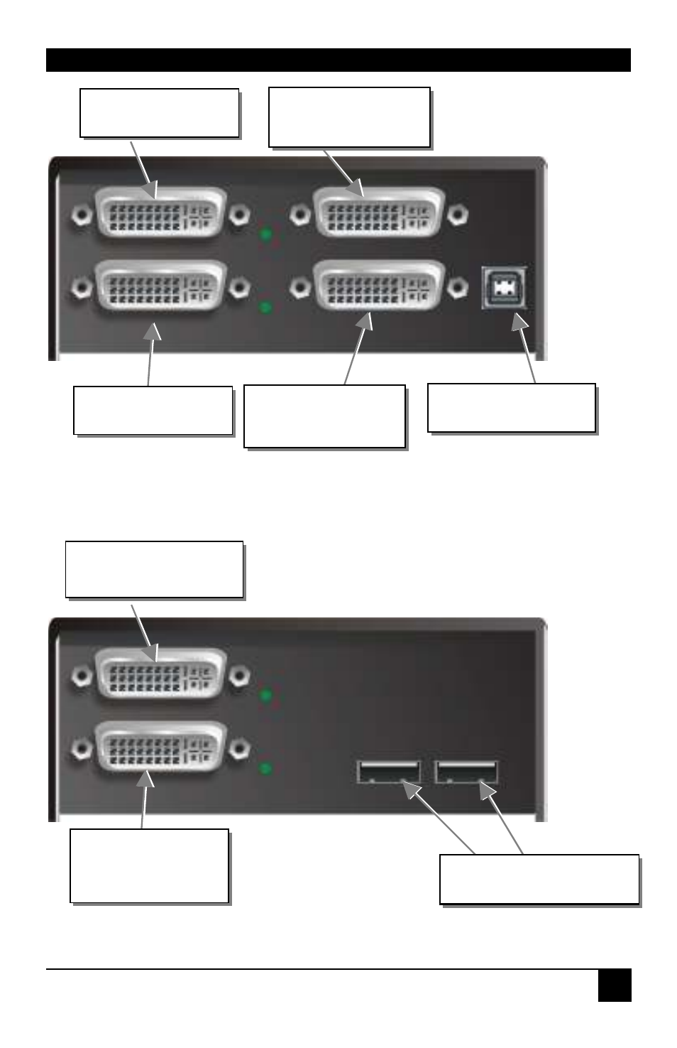 Installation, Dvxi/et kvm-extender type k461-2u local unit, Dvxi/et kvm-extender type k461-2u remote unit | IHSE USA 461 Series DVXi/ET KVM Extender User Manual | Page 27 / 60
