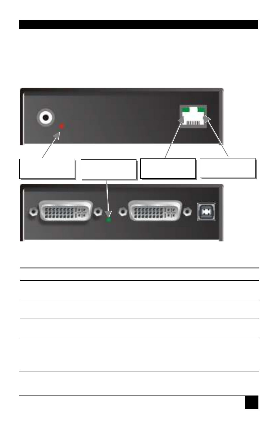31 3.4 diagnostic leds, Installation | IHSE USA 461 Series DVXi/ET KVM Extender User Manual | Page 31 / 60