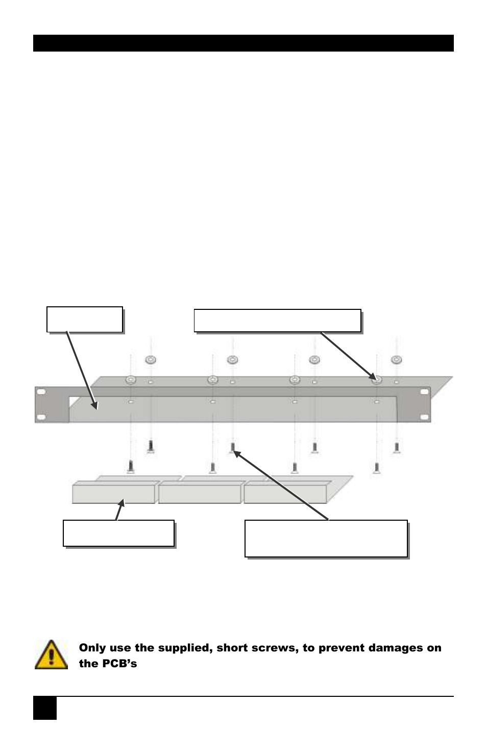 Appendix b: rack mount options, Dvxi/et-xx kvm-extender | IHSE USA 461 Series DVXi/ET KVM Extender User Manual | Page 42 / 60