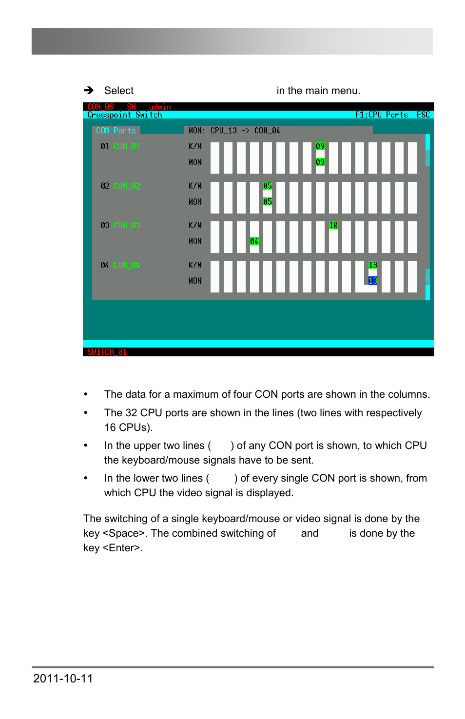 Configuration | IHSE USA 474 Series Draco major User Manual | Page 133 / 167