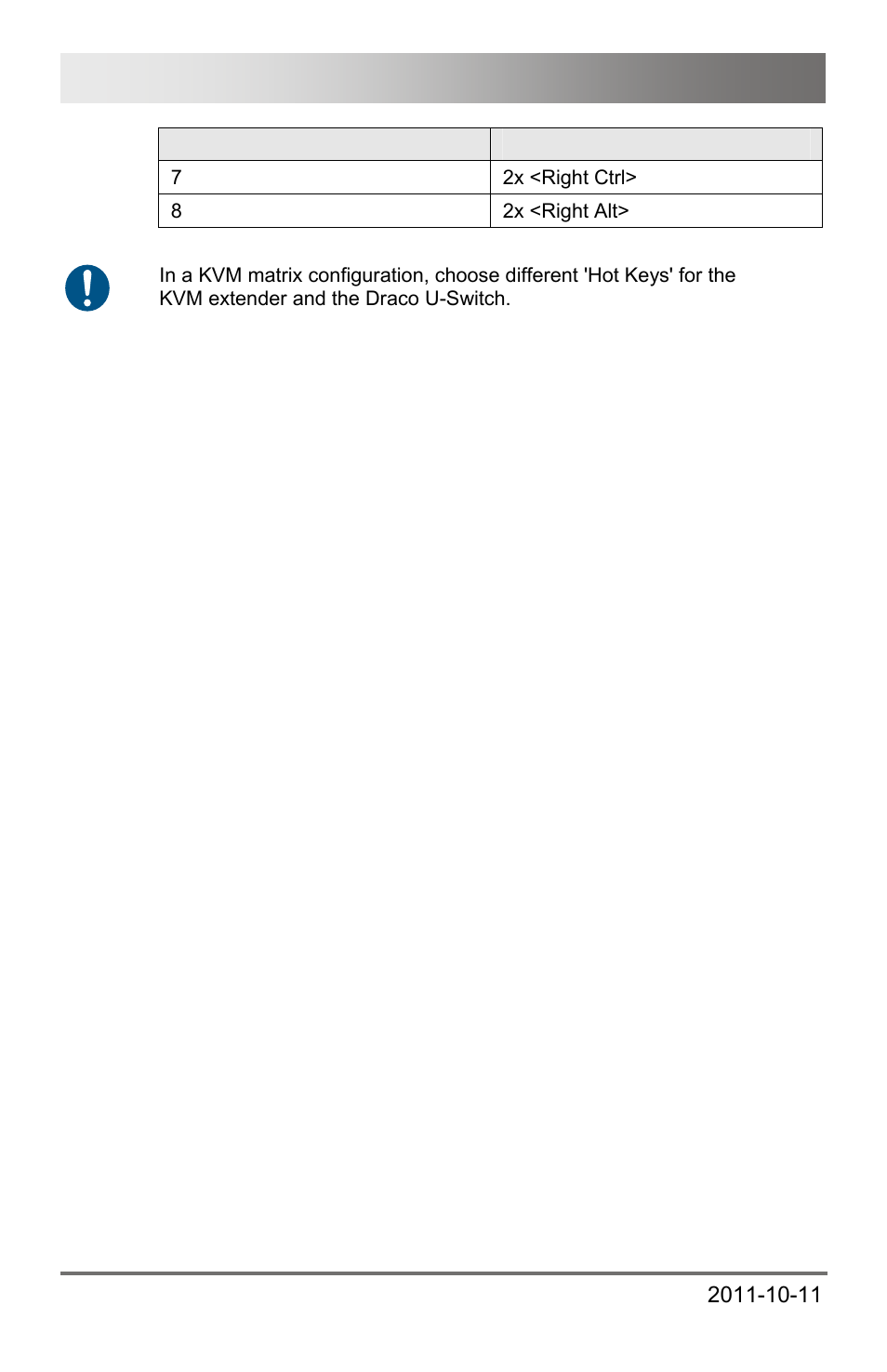 Draco major 50 | IHSE USA 474 Series Draco major User Manual | Page 50 / 167