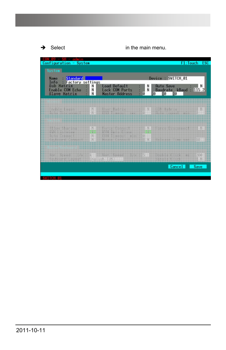 Configuration | IHSE USA 474 Series Draco major User Manual | Page 69 / 167