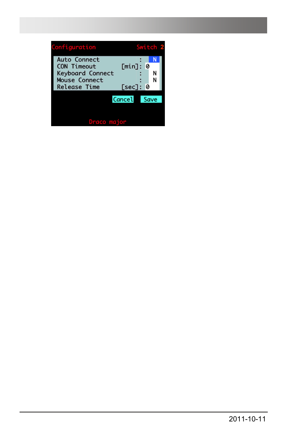 Draco major 78 | IHSE USA 474 Series Draco major User Manual | Page 78 / 167
