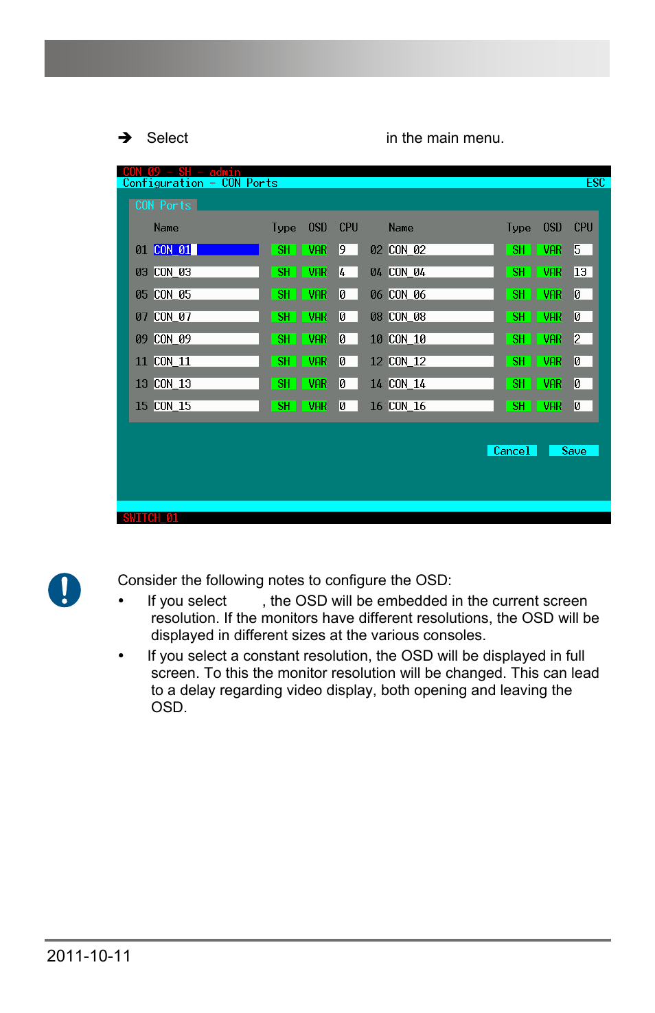 Configuration | IHSE USA 474 Series Draco major User Manual | Page 91 / 167