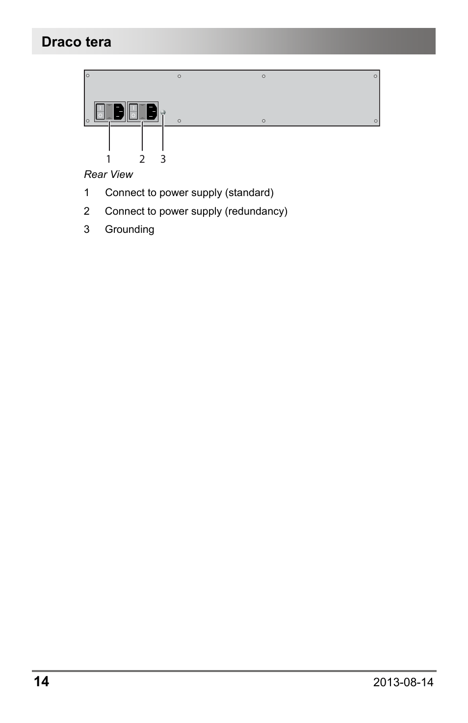 Draco tera 14 | IHSE USA 480c Series Draco tera compact User Manual | Page 14 / 199