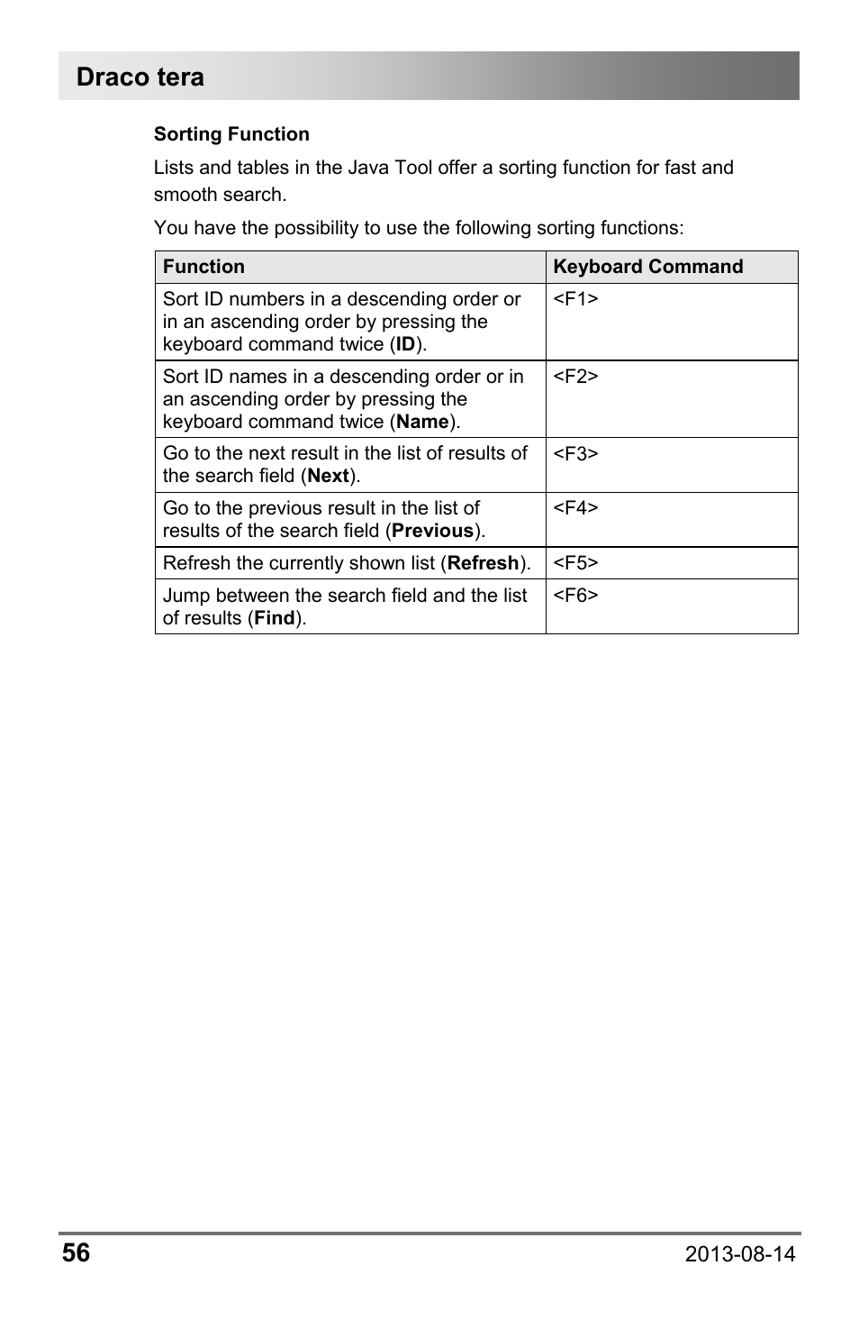 Draco tera 56 | IHSE USA 480c Series Draco tera compact User Manual | Page 56 / 199