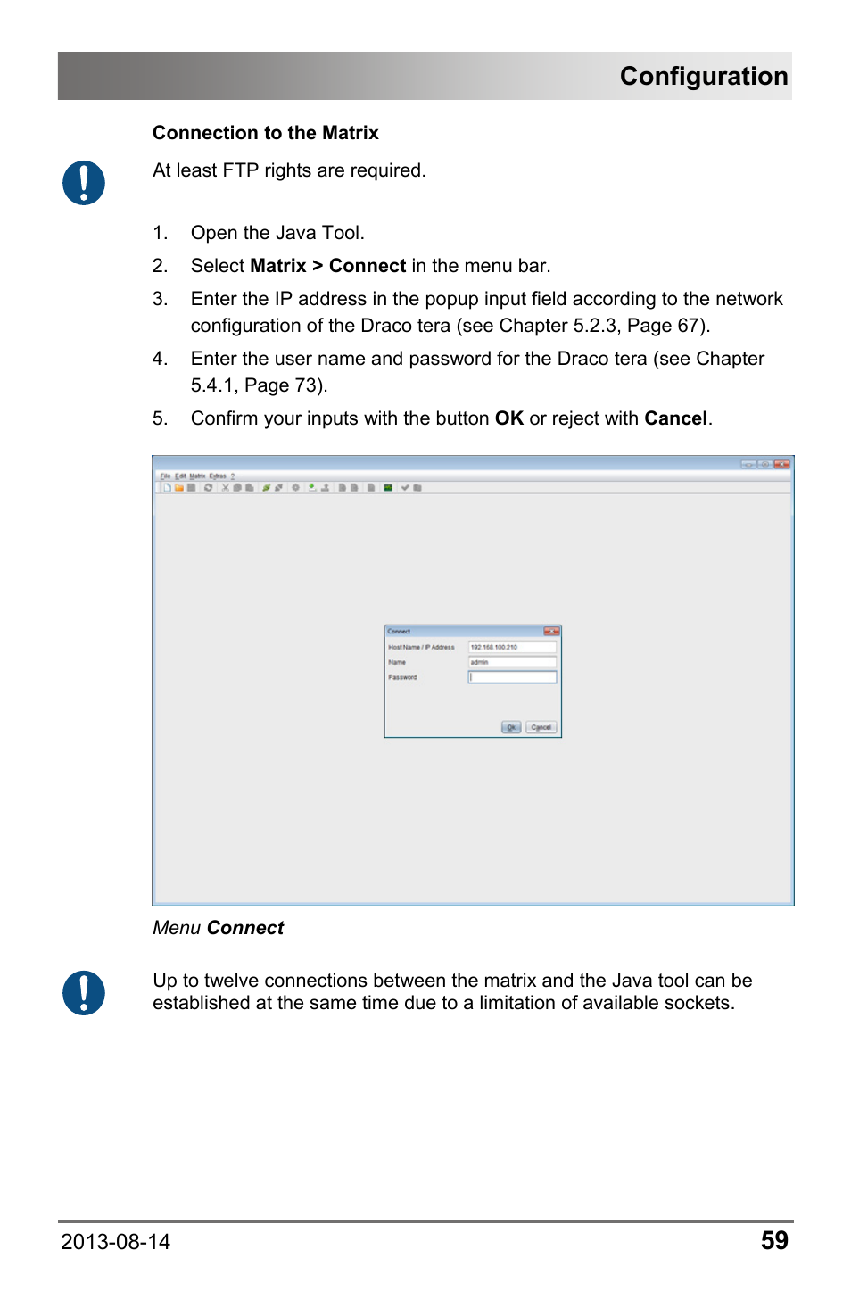 Configuration | IHSE USA 480c Series Draco tera compact User Manual | Page 59 / 199