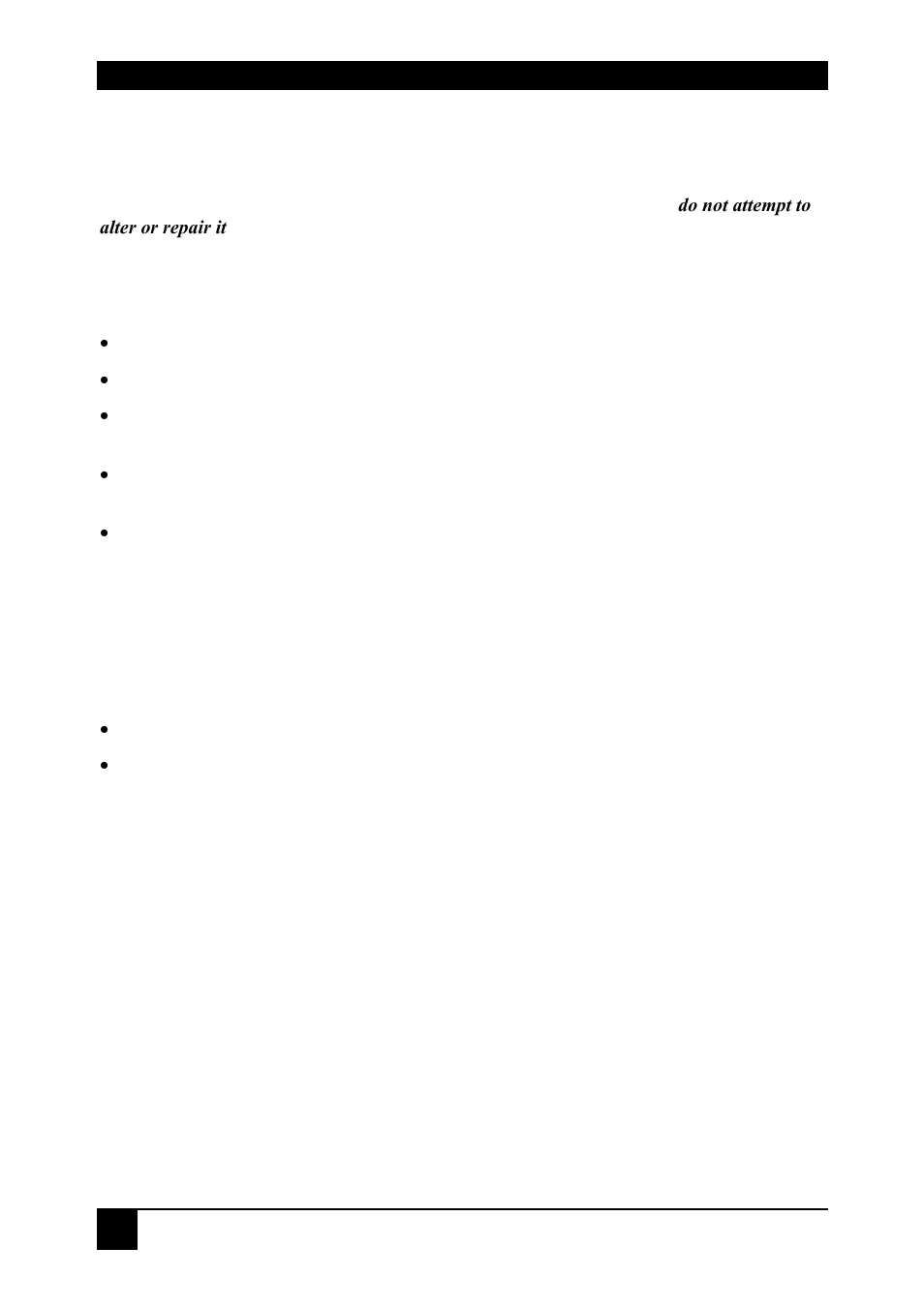 Appendix c: calling technical support, Cwdm mux/demux | IHSE USA 470 Series CWDM MUX/DEMUX User Manual | Page 16 / 18