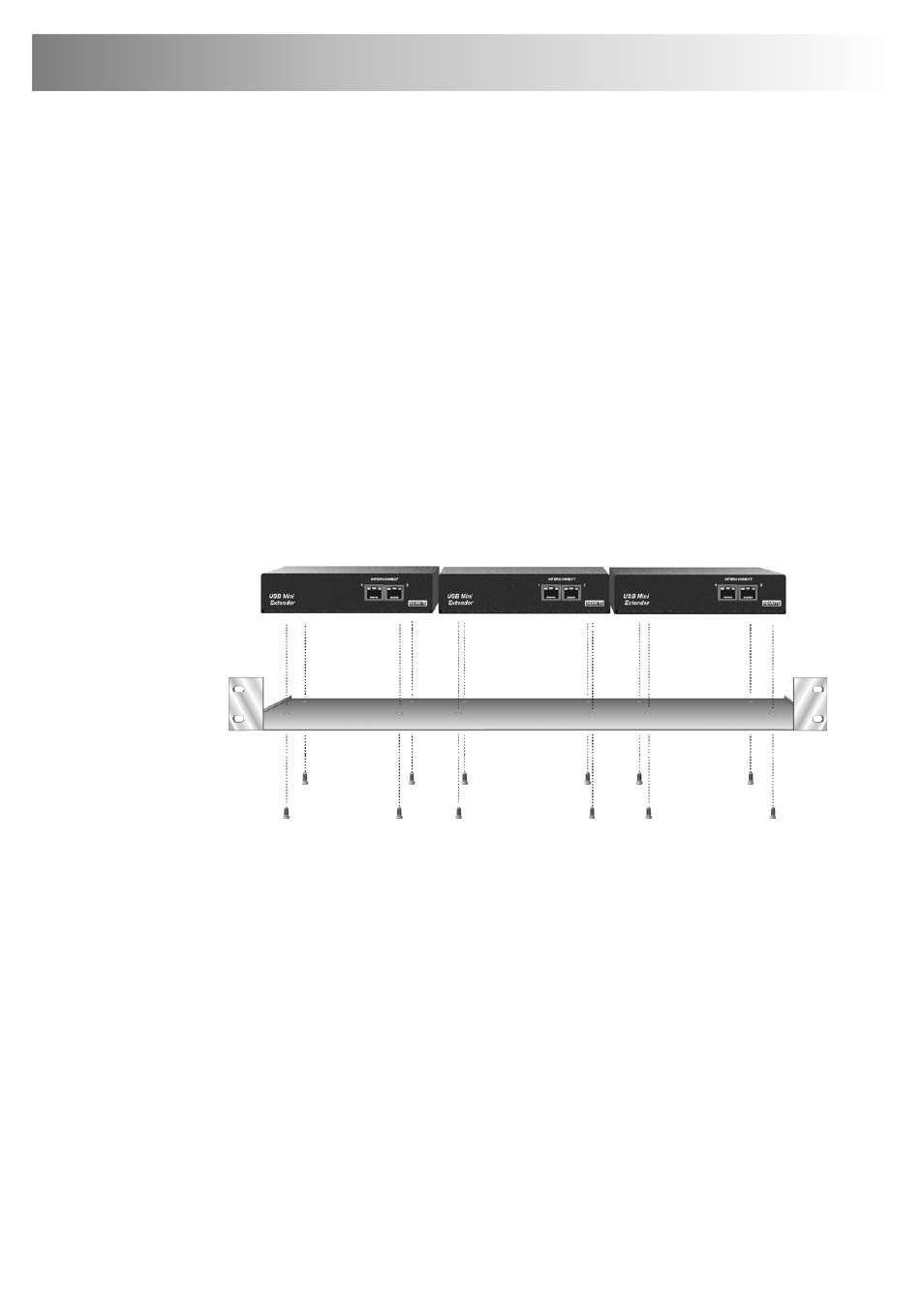 Appendix b: rack mount options | IHSE USA 434 Series SD- VUE/5x User Manual | Page 30 / 38