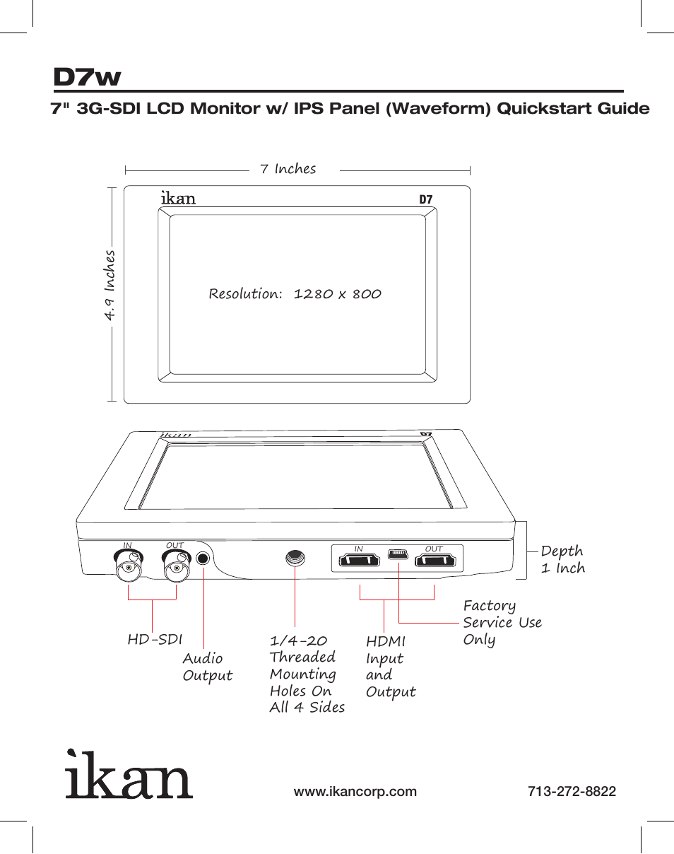 ikan D7w-1 User Manual | Page 2 / 5