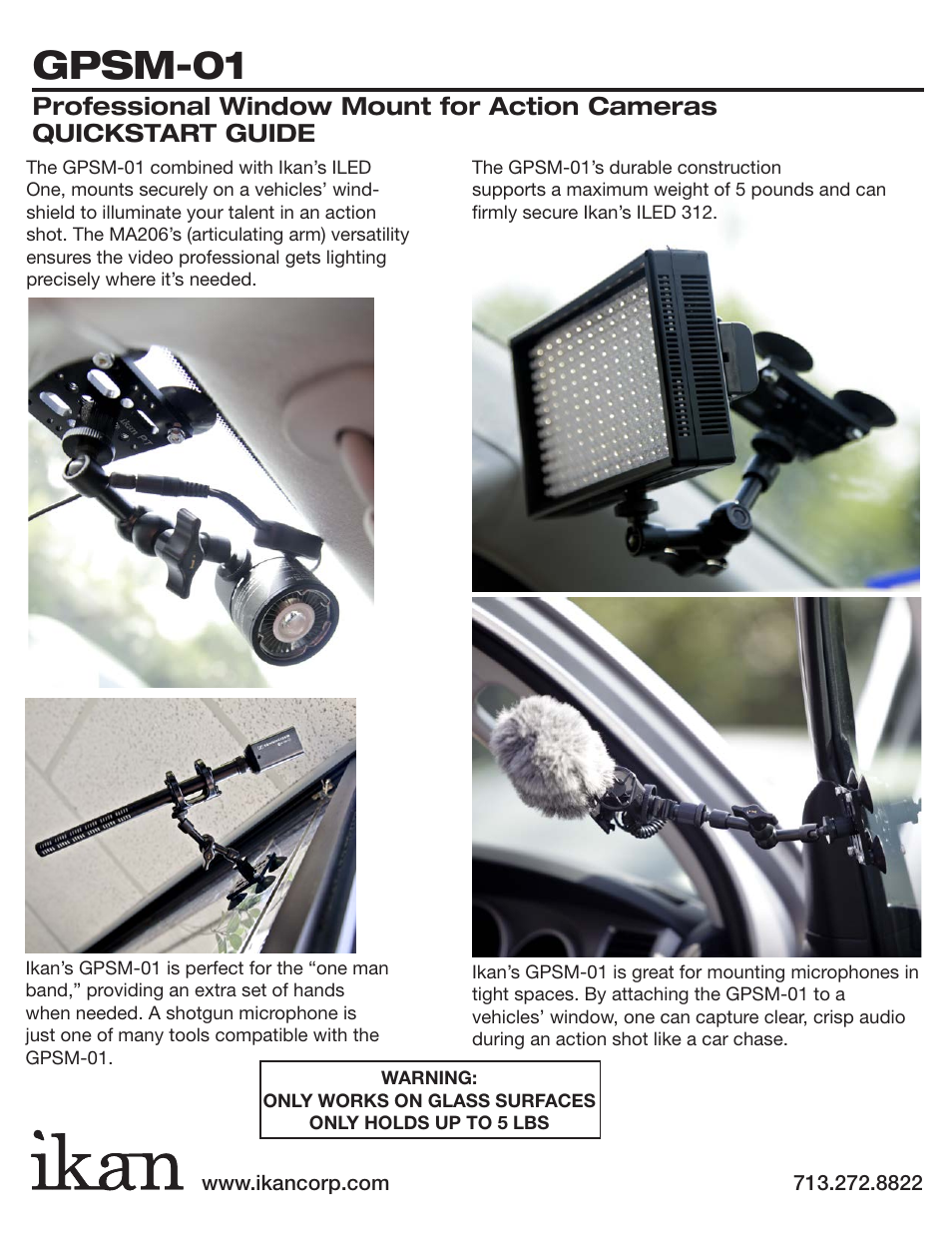 Gpsm-01 | ikan GPSM-01 User Manual | Page 2 / 2