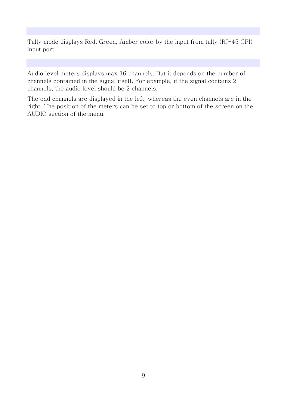 ikan MD7 User Manual | Page 9 / 35