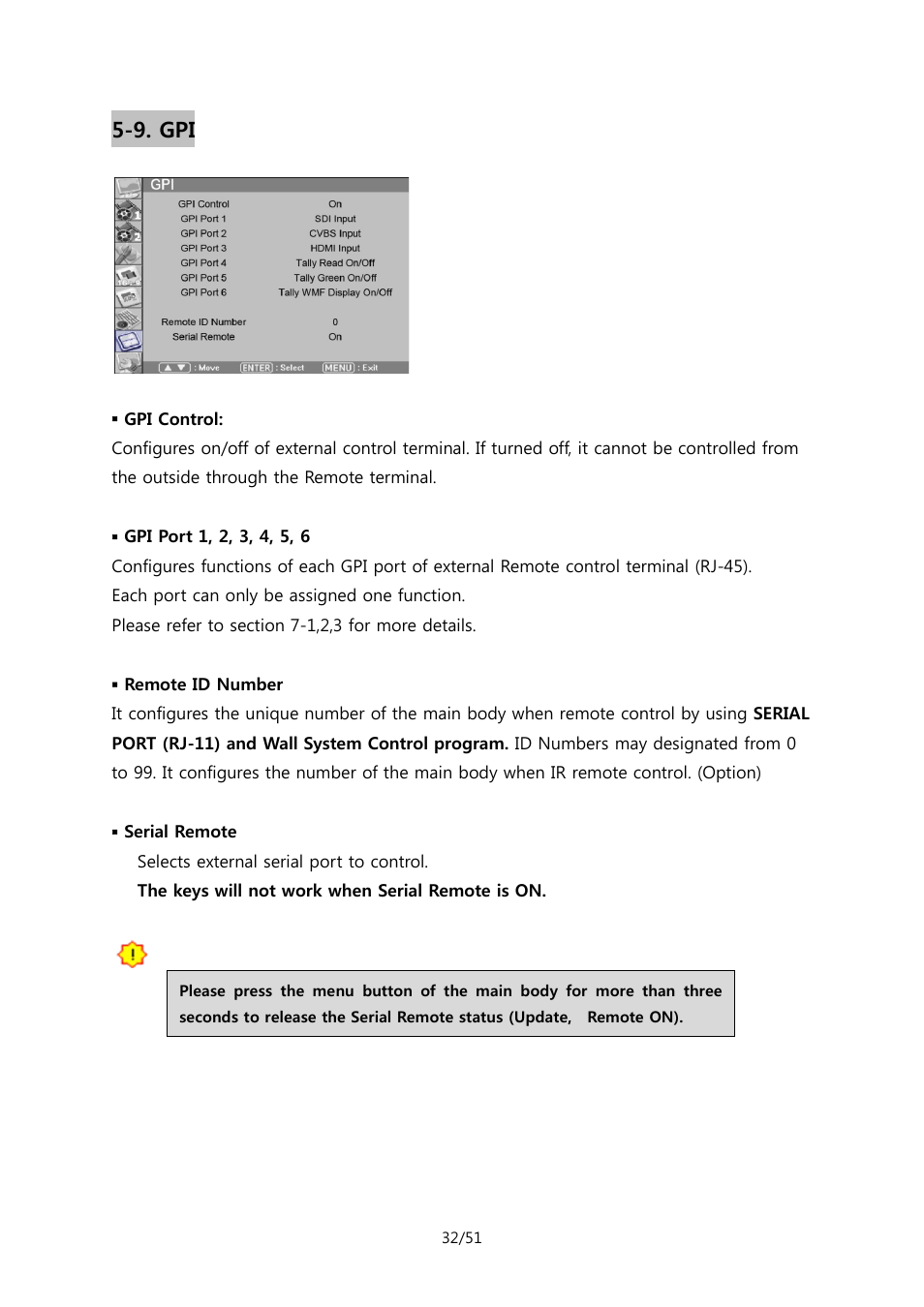 9. gpi | ikan MR7 User Manual | Page 32 / 51