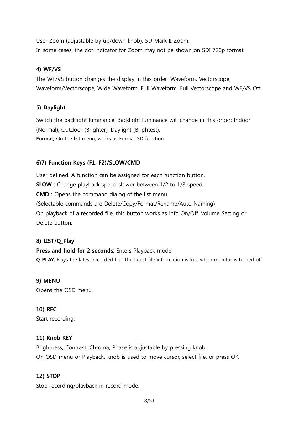 ikan MR7 User Manual | Page 8 / 51