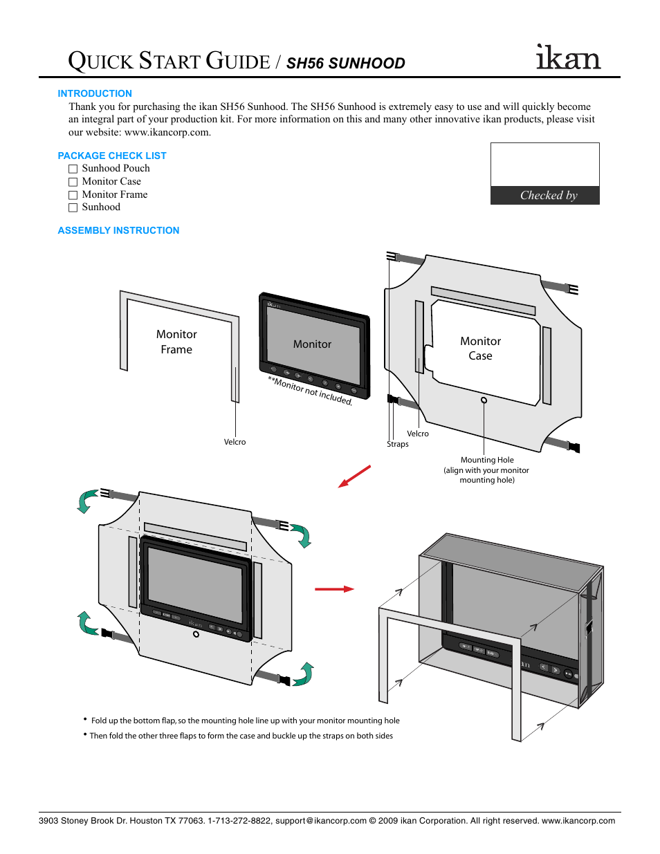 ikan SH56 User Manual | 2 pages