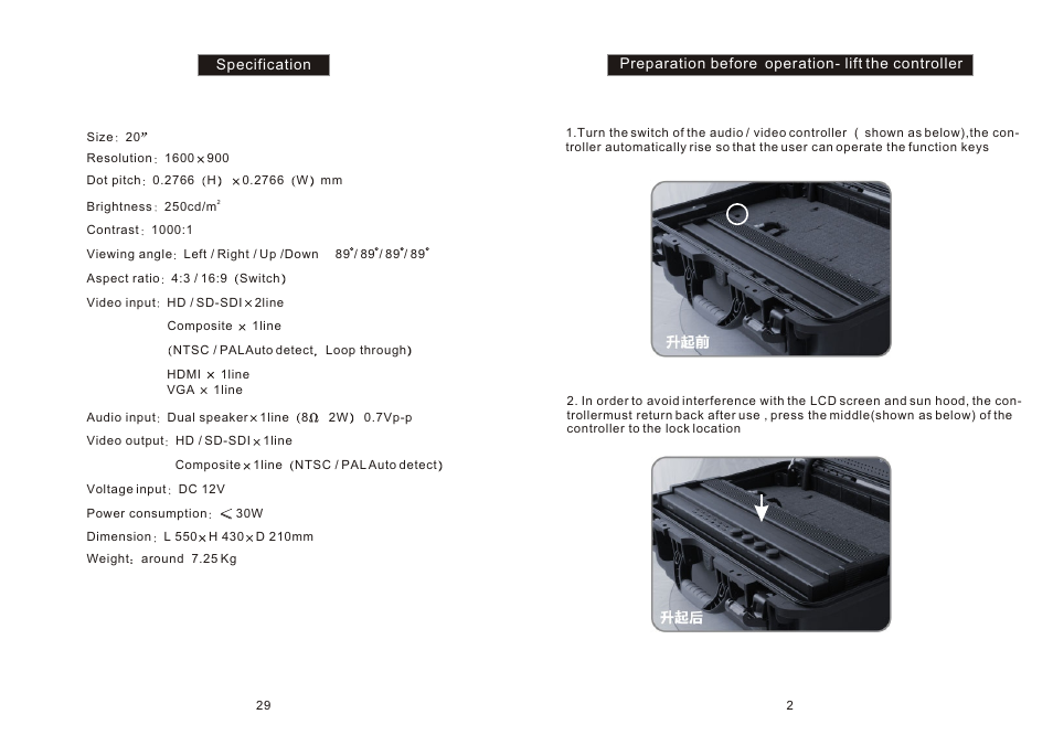 Ò³ãæ 6 | ikan TL2000HD-CO User Manual | Page 6 / 18