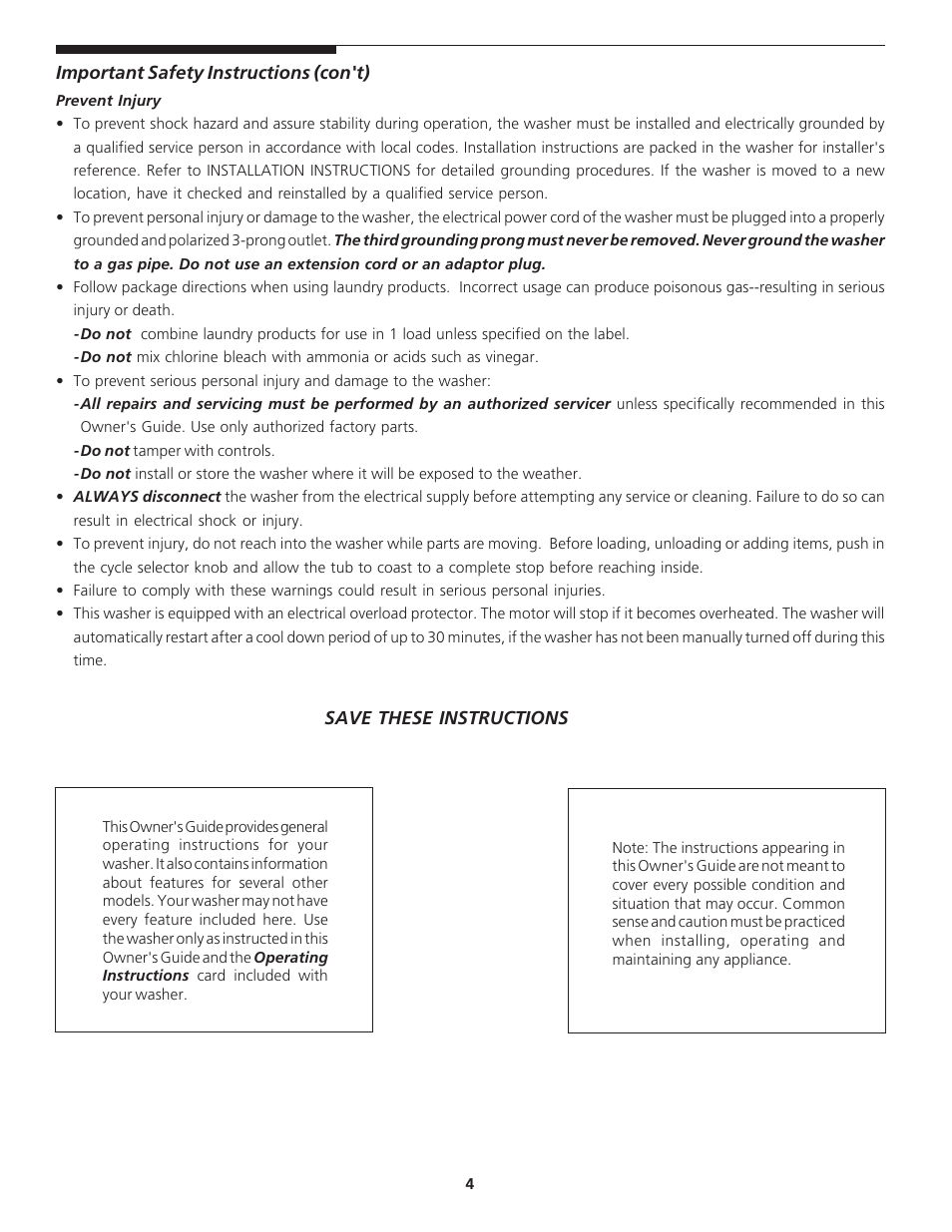 Crosley 134894000A User Manual | Page 4 / 12