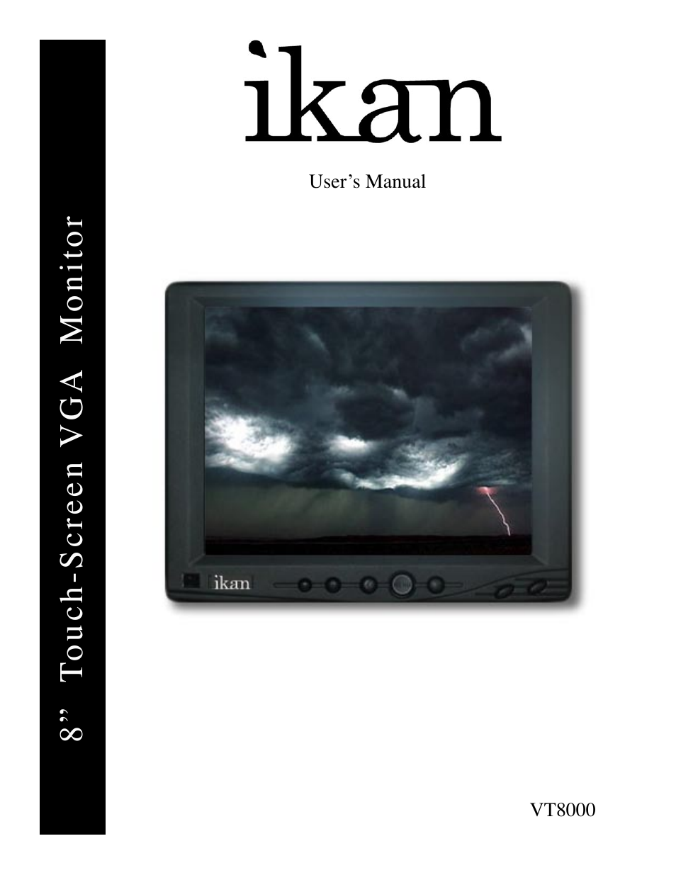 ikan V8000T User Manual | 13 pages