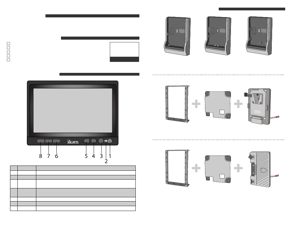 ikan V8000HDMI-DK User Manual | Page 2 / 4