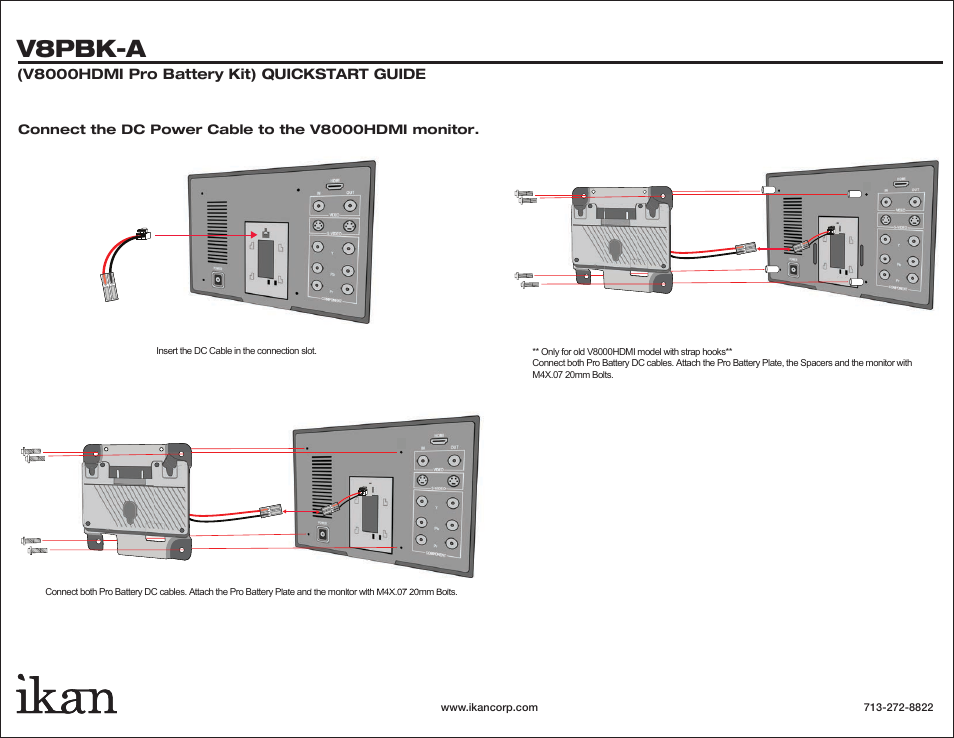 V8pbk-a | ikan V8PBK-A User Manual | Page 2 / 2