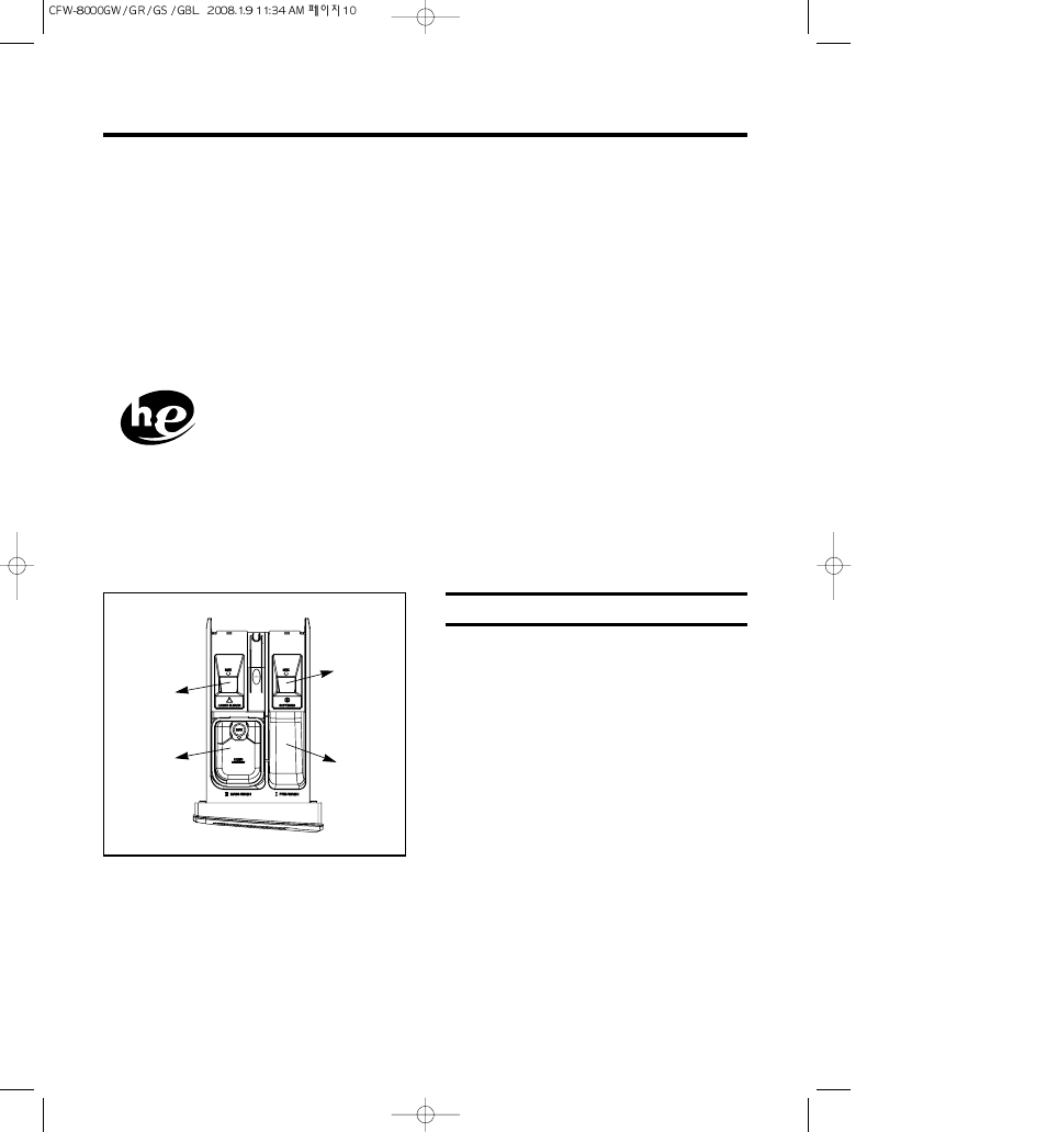 Using the dispenser | Crosley CFW-8000GS User Manual | Page 10 / 36