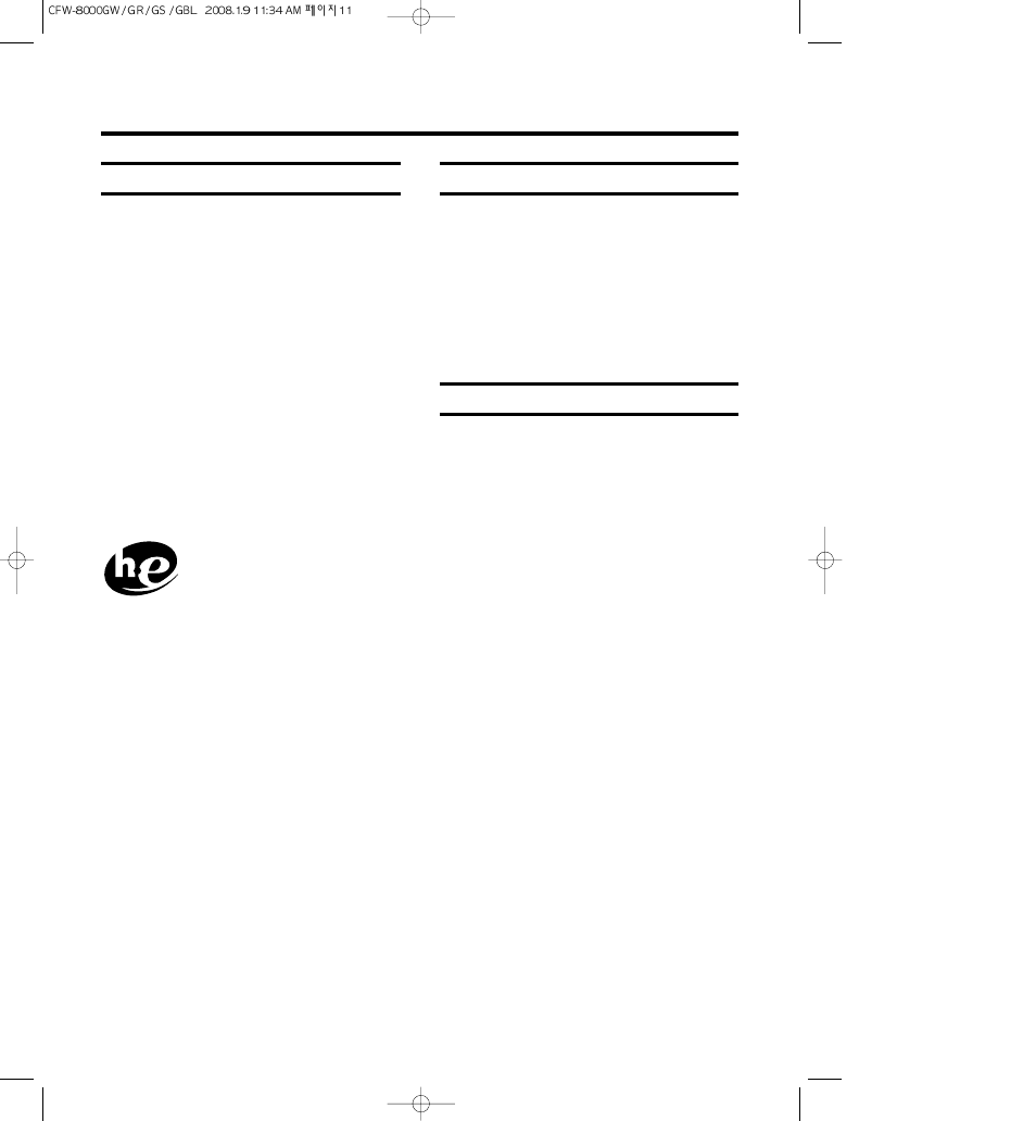 Crosley CFW-8000GS User Manual | Page 11 / 36