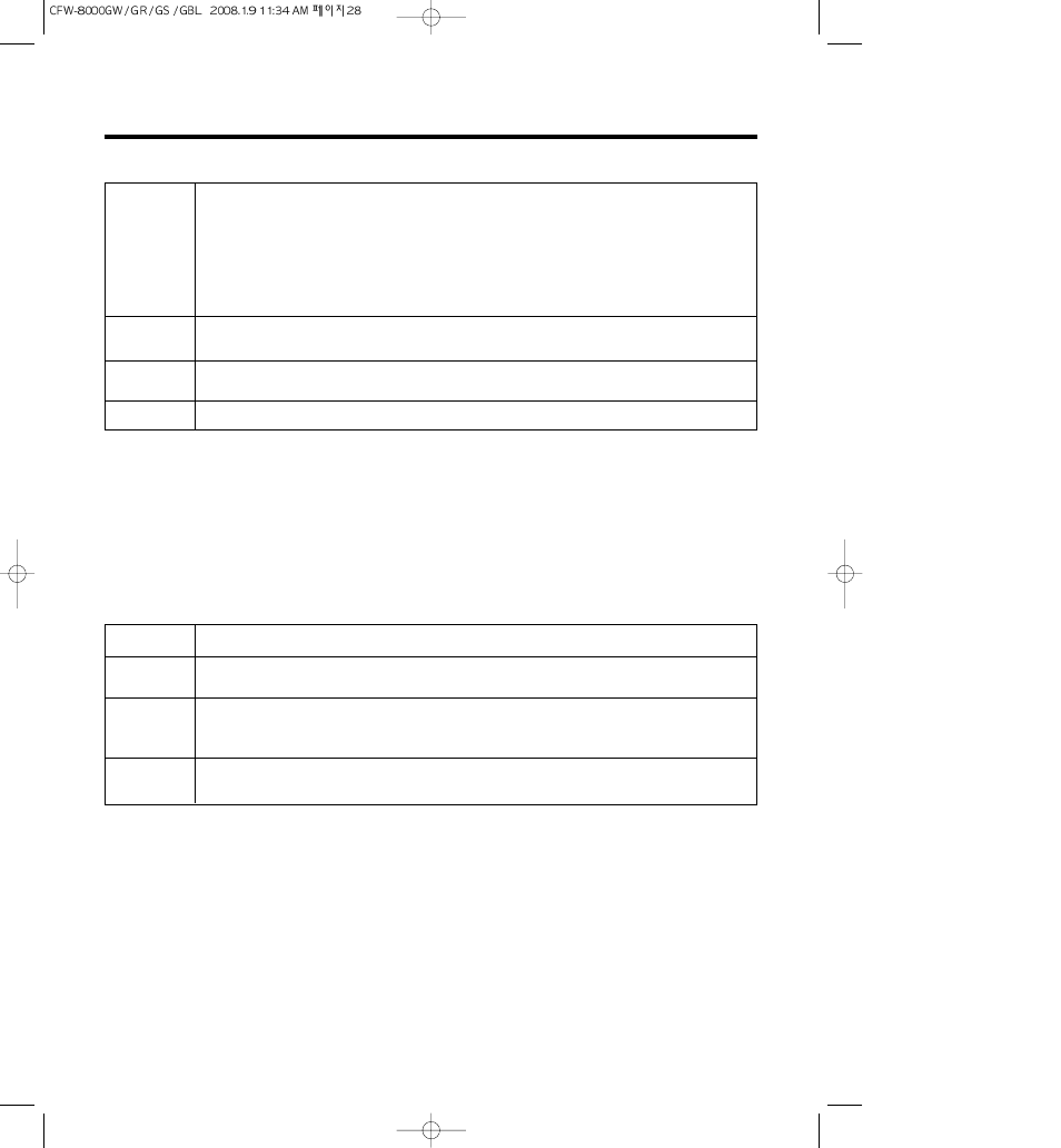 Crosley CFW-8000GS User Manual | Page 28 / 36