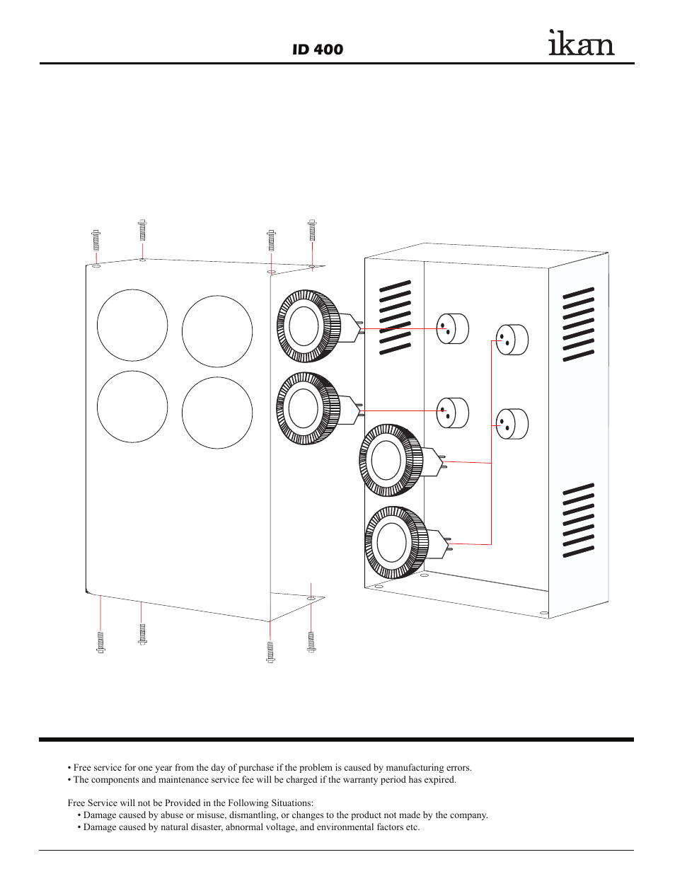 Id400_pg2, Uick, Tart | Uide | ikan ID400 User Manual | Page 2 / 2