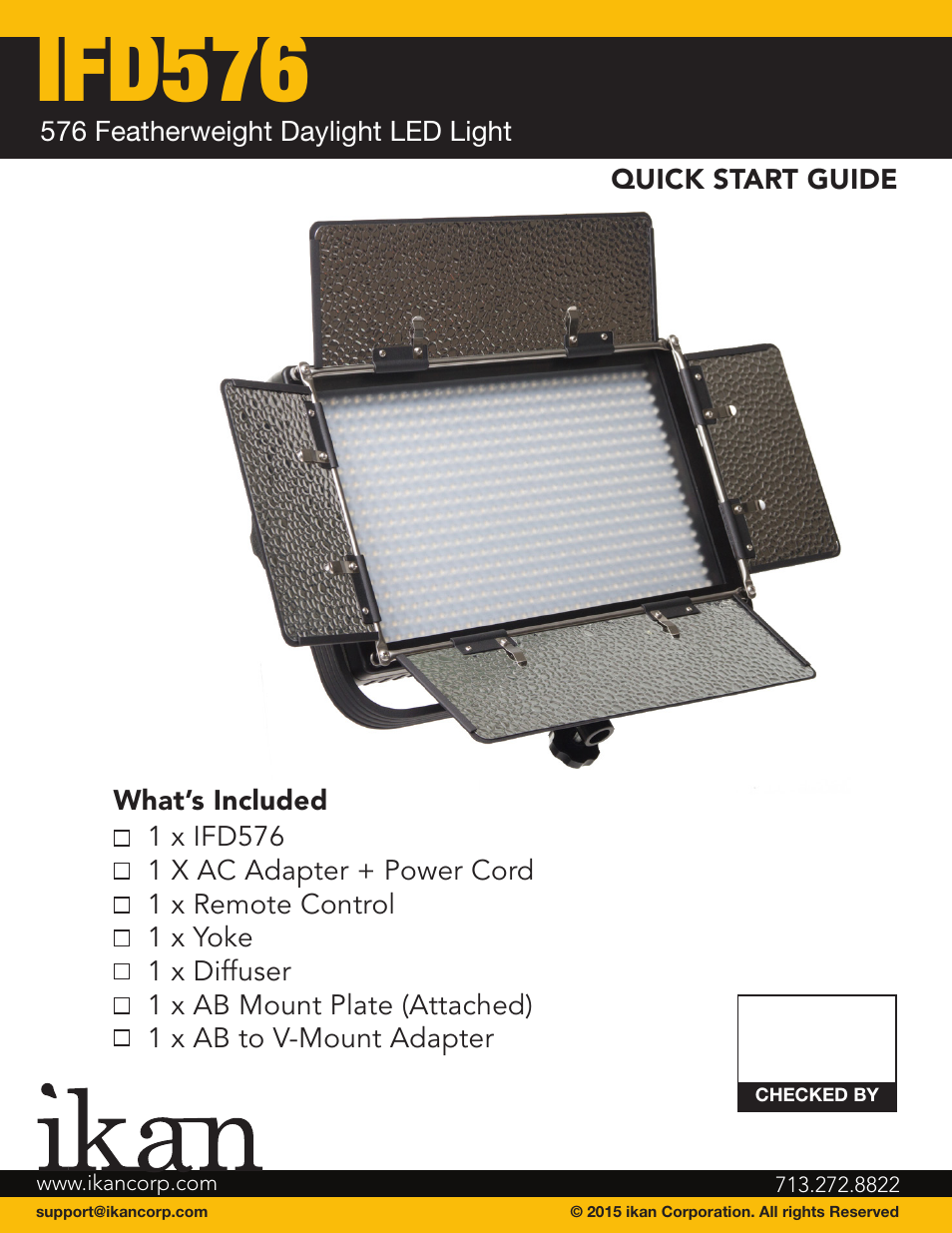 Ifd576 | ikan IFD2115 User Manual | Page 2 / 10