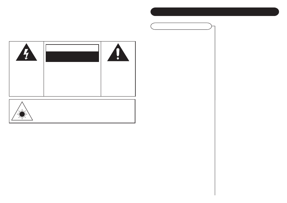 Warning, Caution, General | Specification | Crosley CR85 User Manual | Page 3 / 5